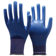 NMSAFETY нитрил 18gauge оптом рабочие перчатки безопасности